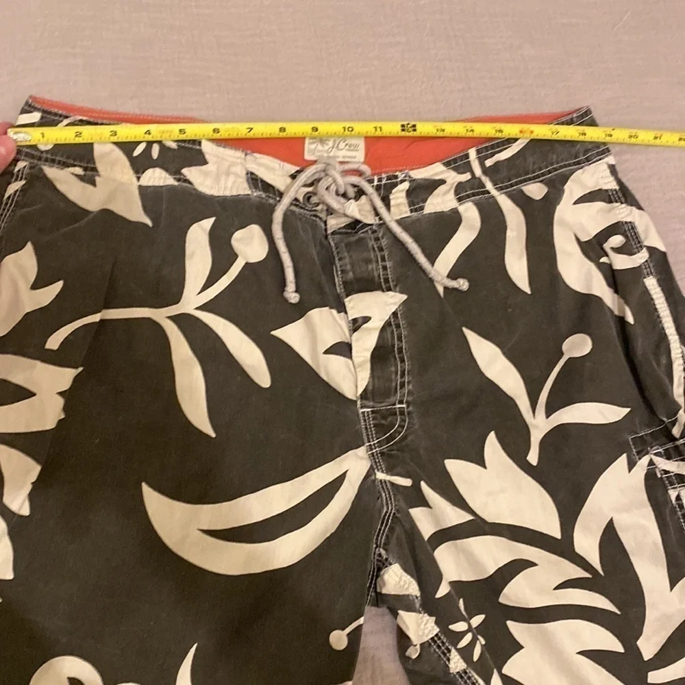 J. Crew cotton blend original swimwear shorts. Size 36 .Style 13808
